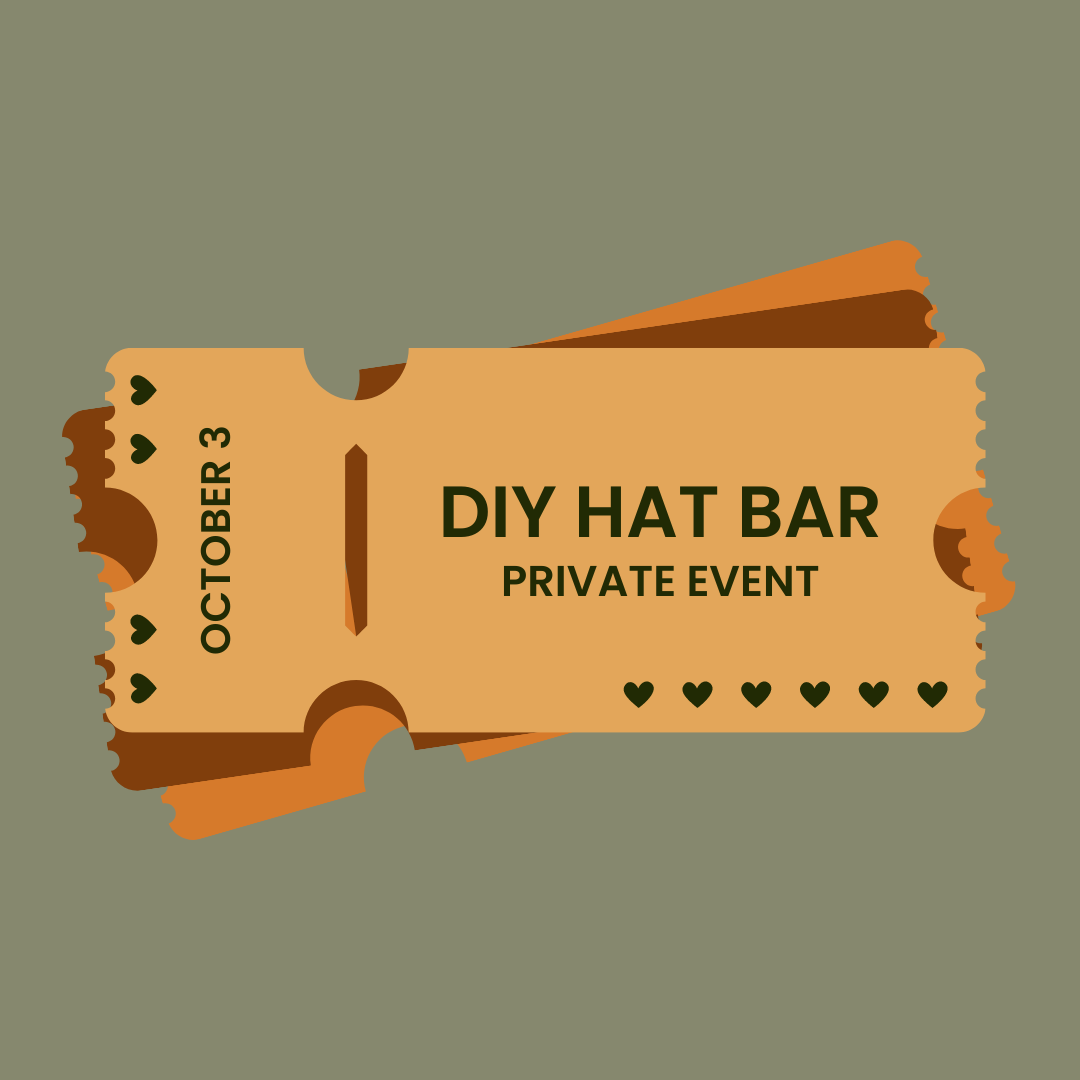 Private: 10/3 DIY Hat Bar