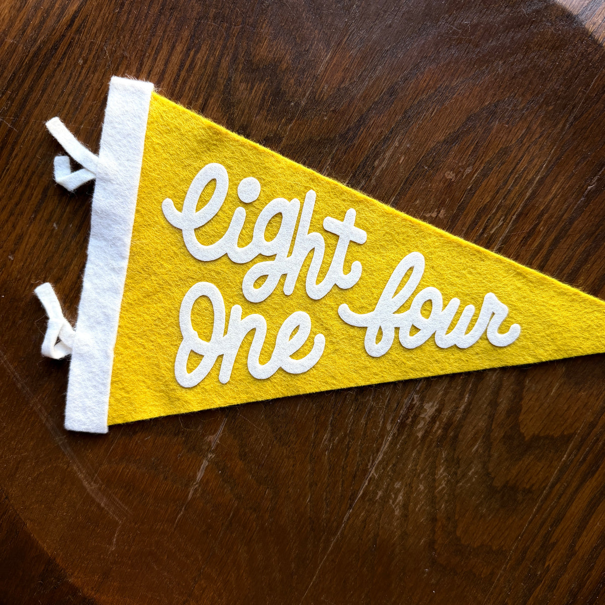 814 Area Code Felt Pennant | Erie PA Wall Decor