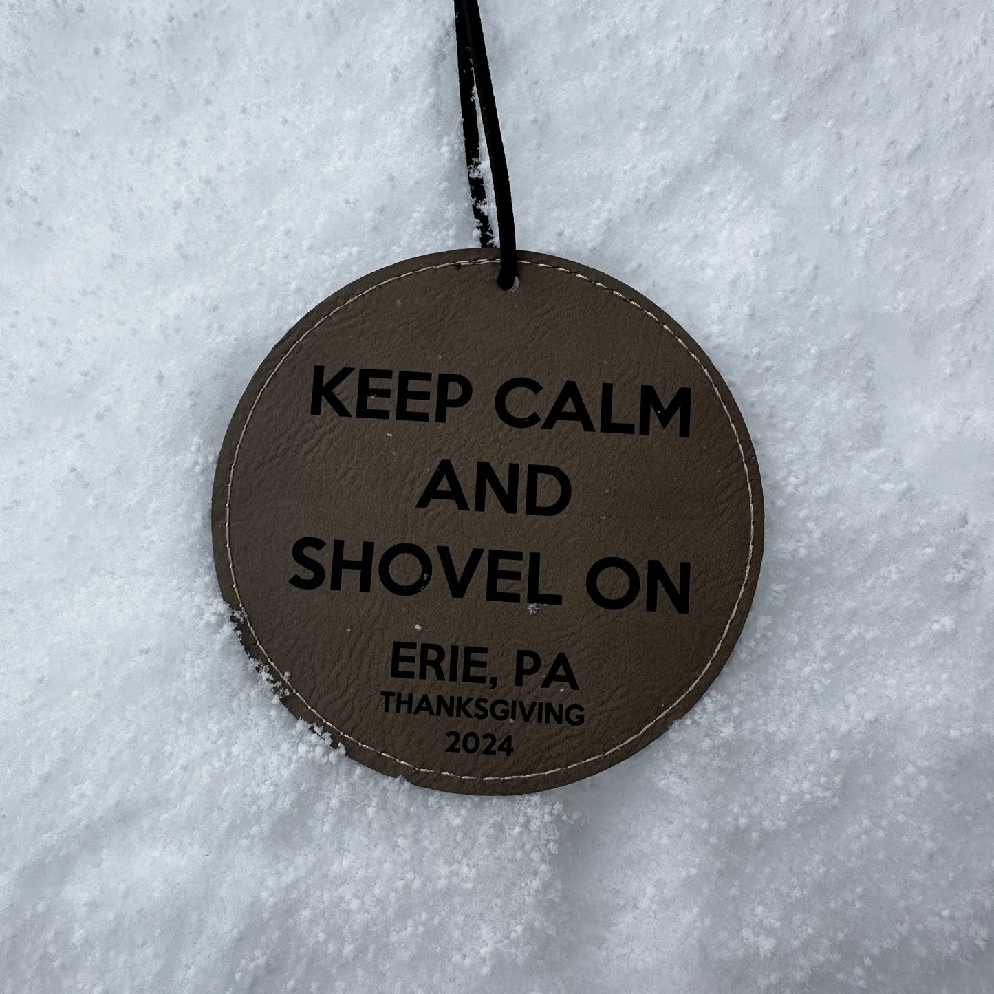 Erie Snowstorm Ornaments