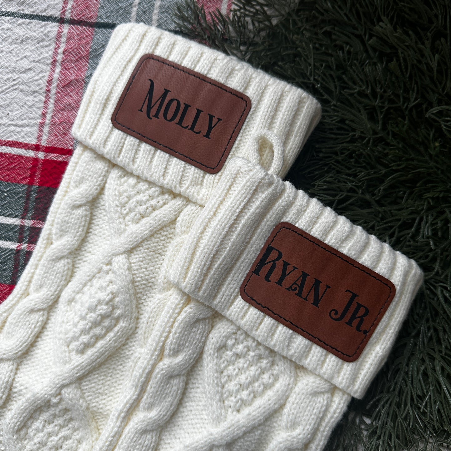 Personalized Knit Stocking