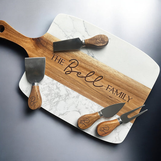 Marble Serving Board - Personalized