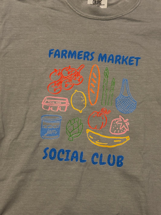 Farmer's Market Social Club Comfort Colors Tee