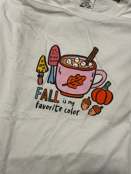 Fall Is My Favorite Color, Comfort Colors Tee