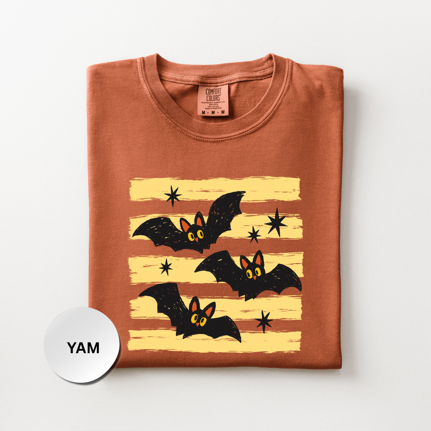 Bat Shirt, Cute Halloween Comfort Colors Shirt, Retro Spooky Season Tee, Halloween Bat Graphic Shirt, Fall Halloween Gift