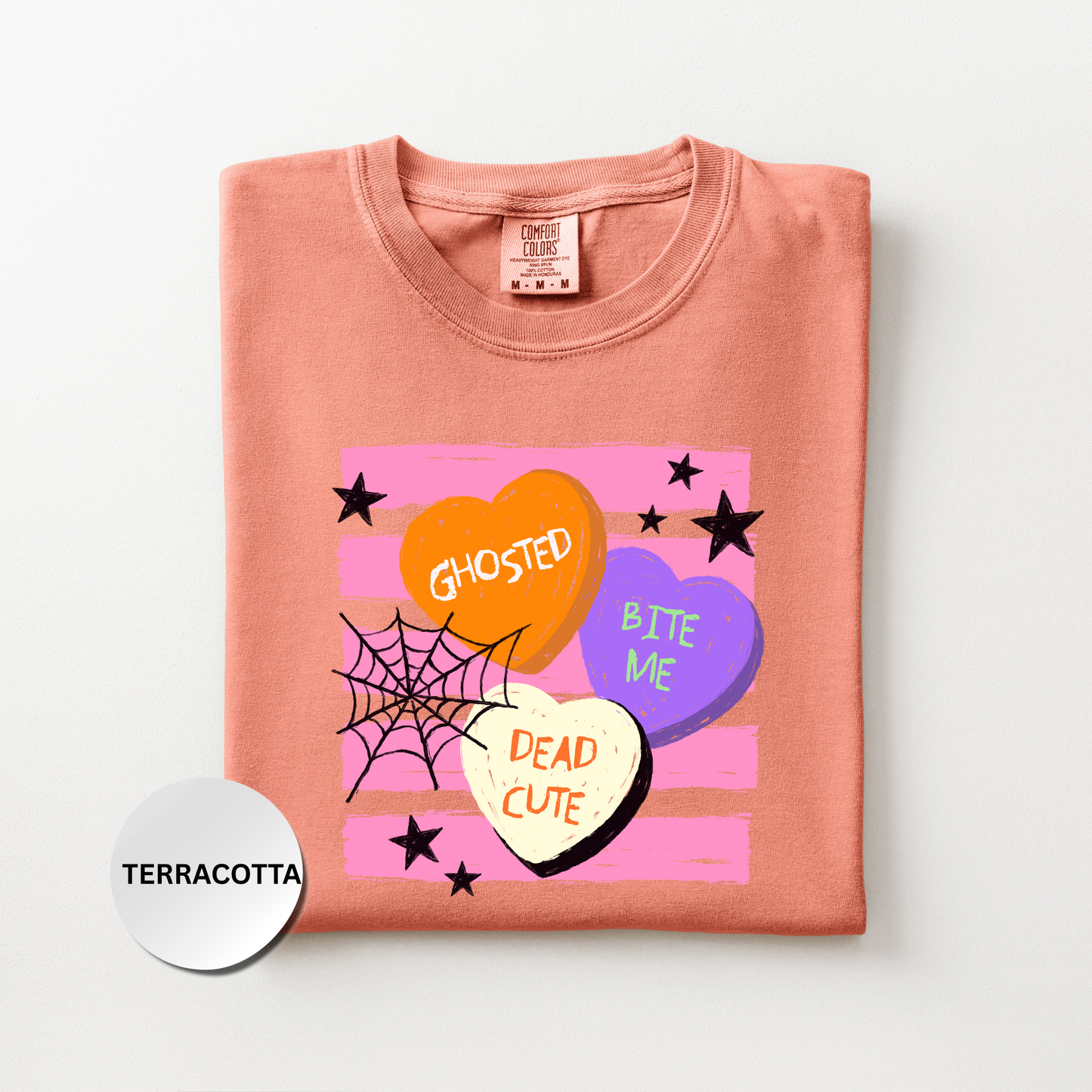 Cute Halloween Shirt, Ghosted Comfort Colors Shirt, Dead Cute Graphic Tee, Retro Spooky Season Shirt, Funny Halloween Gift