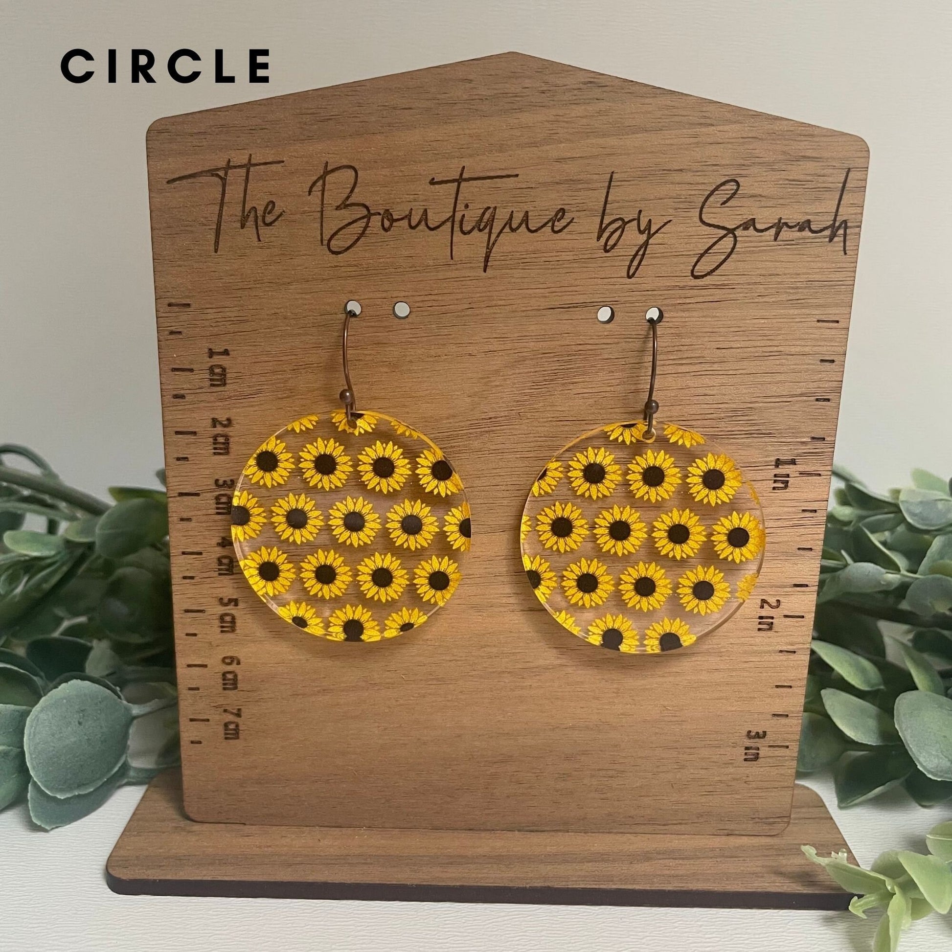 Sunflower Earrings, Yellow Sunflower Earrings, Floral Earrings, Summer Earrings, Teacher Earrings, Mom Gift, Girl Earrings, Spring Earrings